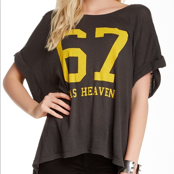 Wildfox Tops - 67 Was Heaven Oversized Tee